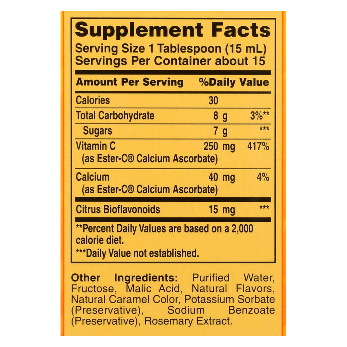 American Health Ester-C with Citrus Bioflavonoids - 250 mg, 8 oz. Immune Support - Cozy Farm