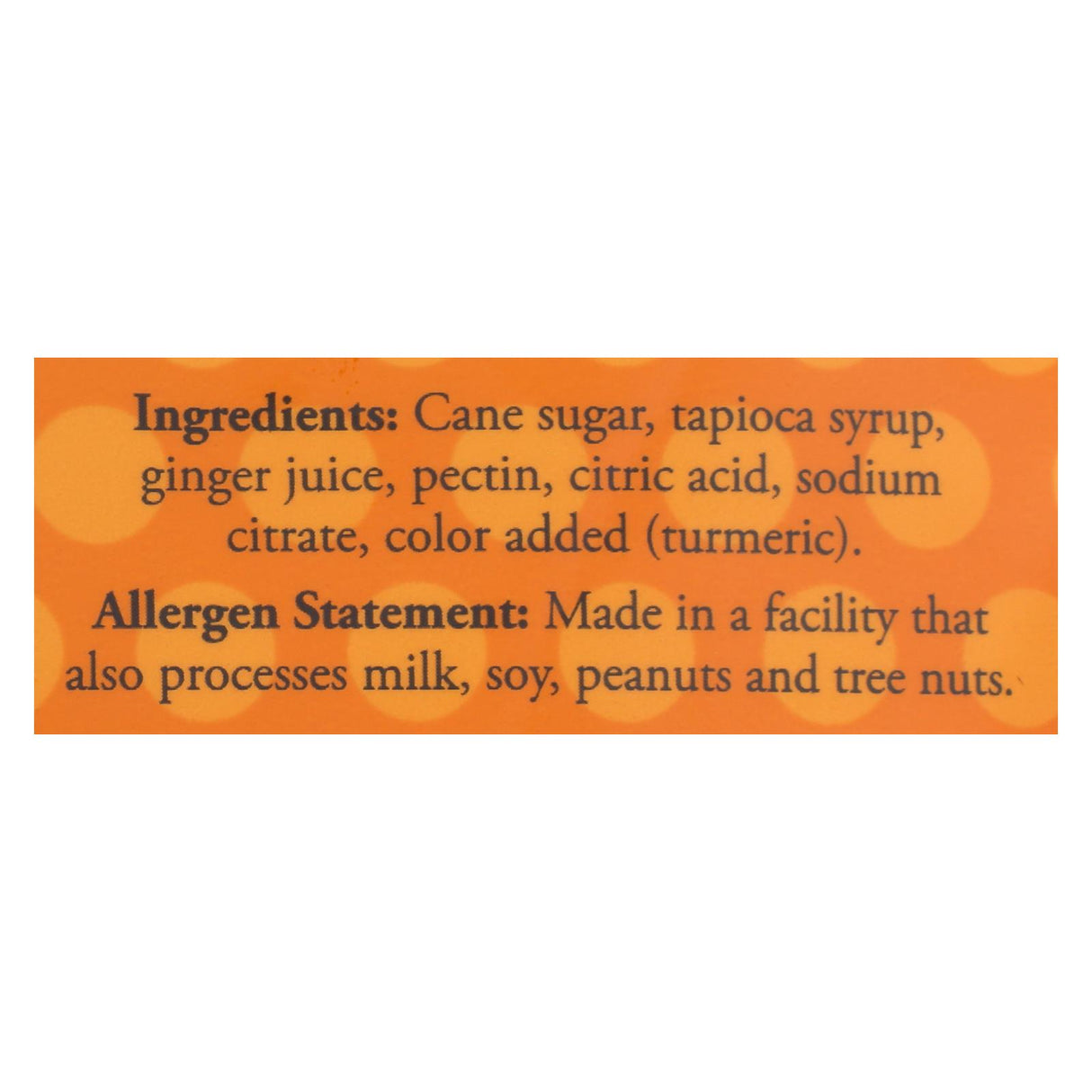 The Ginger People Gin Gins Ginger Spice Drops - 3.5 Oz (Pack of 12) - Cozy Farm