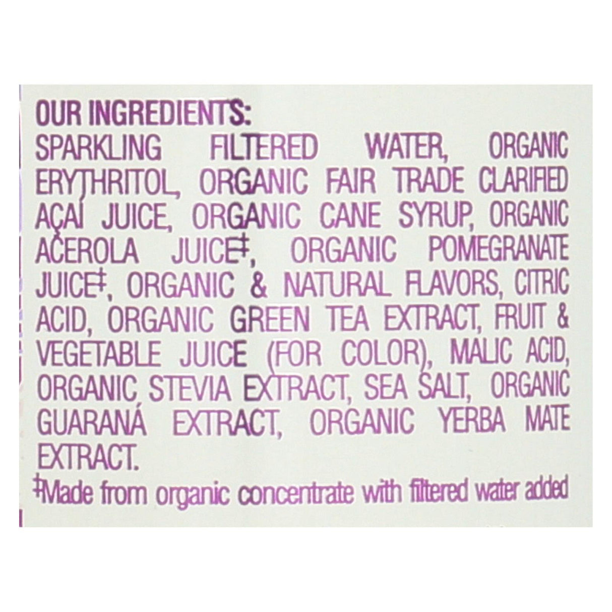 Amazon Organic Energy Drink by Sambazon (Pack of 12) - 12 Fl Oz. Per Can - Cozy Farm