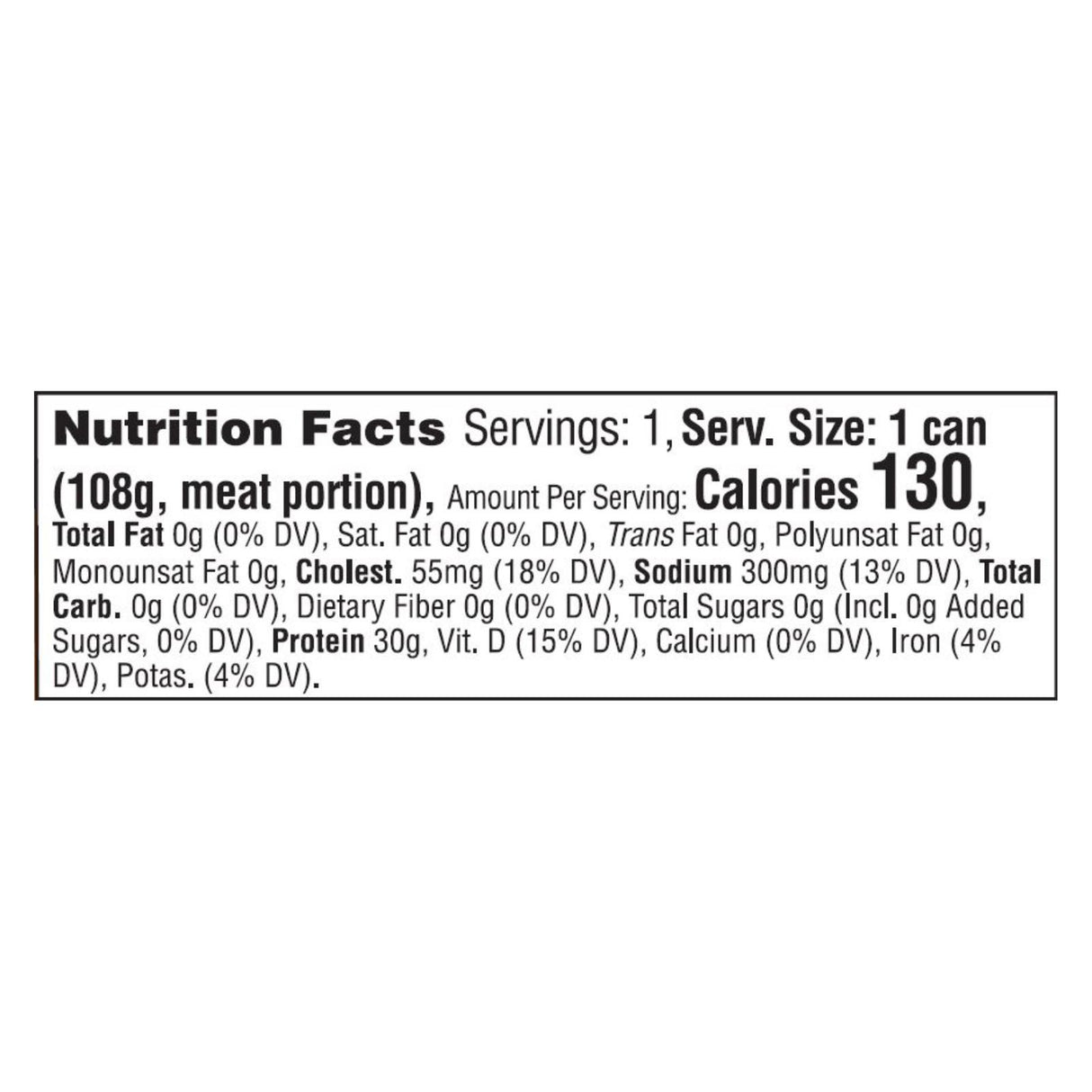 Wild Yellowfin Tuna, Natural Sea Salted Chunk Light (Pack of 12 - 5 Oz.) - Cozy Farm