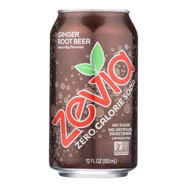 Zevia Ginger Root Beer 12 Fl Oz (Pack of 12) - Cozy Farm