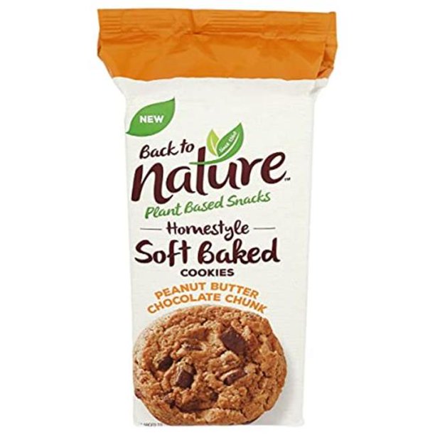 Back to Nature Chocolate Chunk, Peanut Butter Cookie (8 oz., 6-Pack) - Cozy Farm