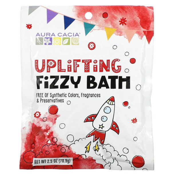 Aura Cacia Kids Uplifting Fizzy Bath Tablets (Pack of 6) - Cozy Farm