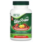 Deva Vegan Multivitamin - Tuba Prime Iron-Free 90 Tablets - Cozy Farm