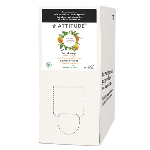 Attitude Hand Soap Refill Orange Leaves (67.6 Oz) - Cozy Farm