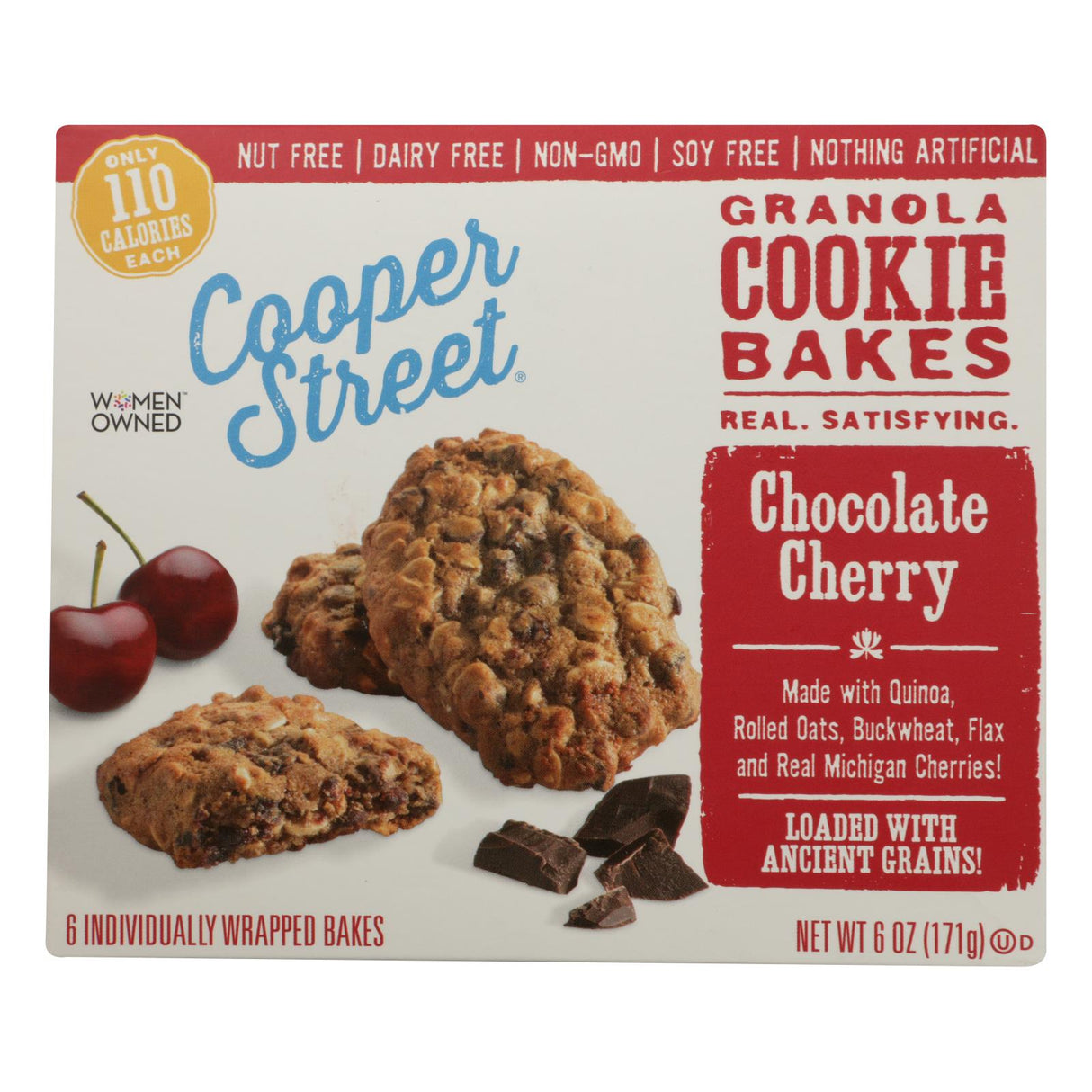 Cooper Street Granola Bakes Chocolate Cherry (Pack of 6 - 6 Oz Each) - Cozy Farm