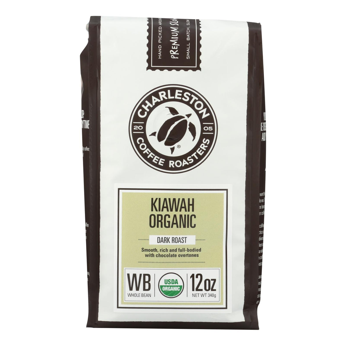 Charleston Coffee Roasters Kiawah Whole Bean Coffee, (Pack of 6) 12 Oz Bags - Cozy Farm