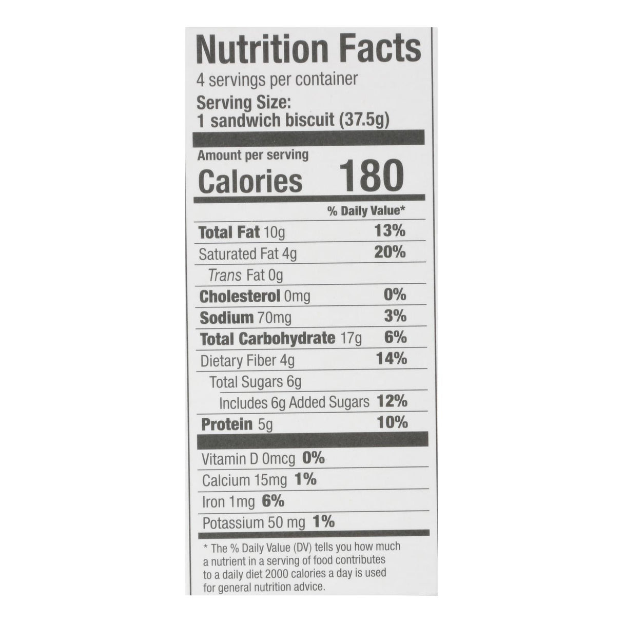 Olyra Hazelnut Cocoa Breakfast Sandwich Biscuit (Pack of 6, 5.3 Oz) - Cozy Farm