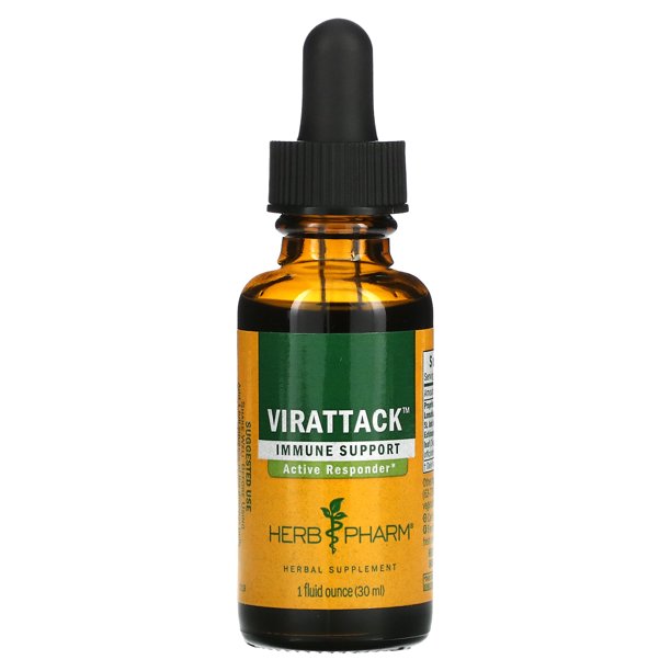 Herb Pharm Virattack - Immune-Enhancing Herbal Supplement - 1 Fl Oz - Cozy Farm