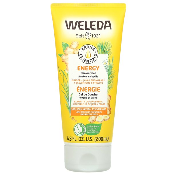 Weleda Energy Shower Gel with Citrus & Rosemary - 6.8 Fl Oz - Cozy Farm
