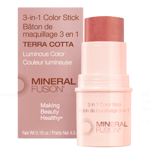 Mineral Fusion Color Stick 3-in-1 Tinted Moisturizer - 0.16 Oz - Cozy Farm