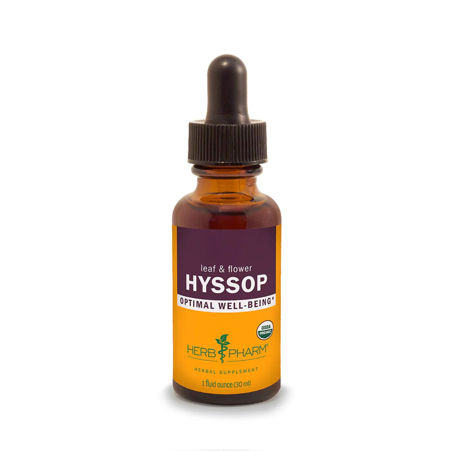 Herb Pharm - Hyssop Liquid Extract - 1 Fl Oz - Cozy Farm