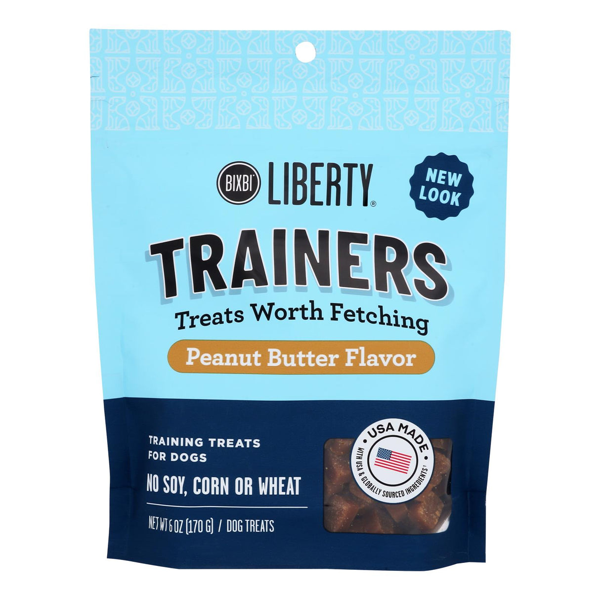 Bixbi Peanut Butter Training Treats for Dogs (8-Pack of 6 oz) - Cozy Farm