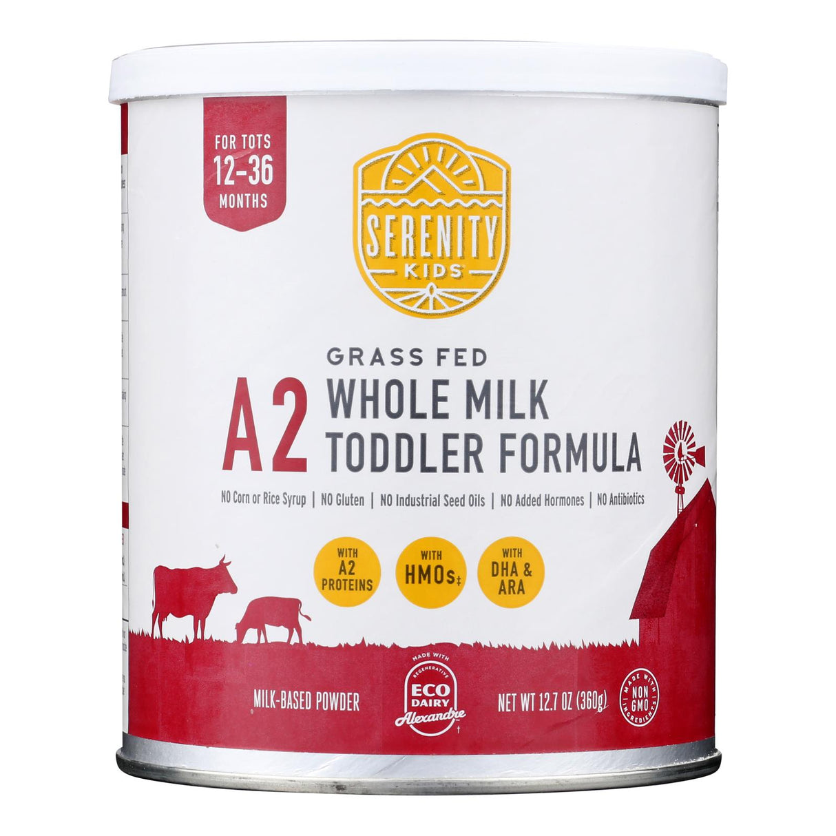 Serenity Kids - Formula Whole Milk A2 (12.7 Oz Tdlr) - Cozy Farm