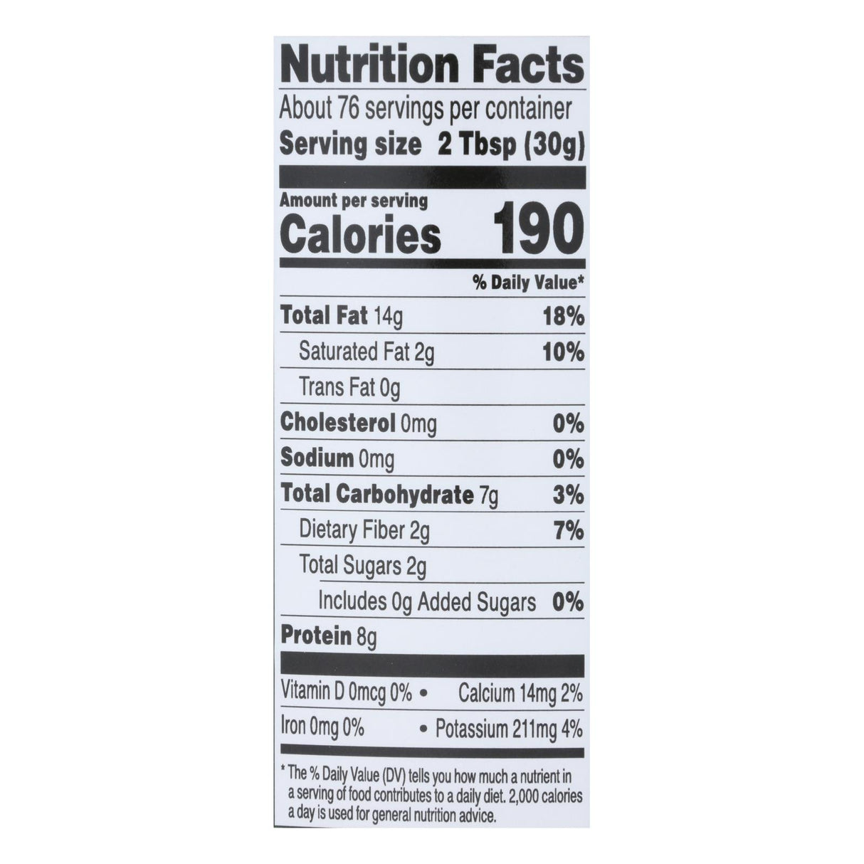 Once Again Creamy No Salt Peanut Butter (5 lbs) - Cozy Farm