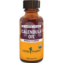Herb Pharm Calendula Oil - Soothing and Antiseptic - 1 Fl Oz - Cozy Farm