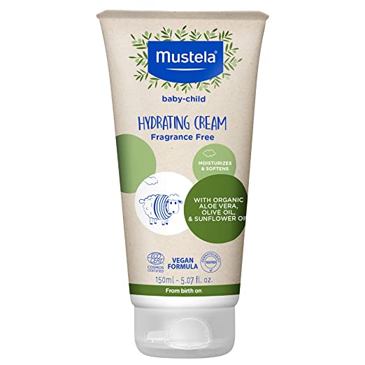 Mustela Hydrating Cream Fragrance Free - 5.07 Fl Oz - Cozy Farm