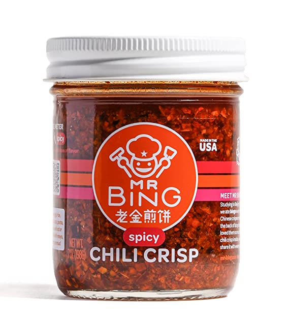 Mr. Bing Season Spicy Chili Crisp (Pack of 6-7oz) - Cozy Farm