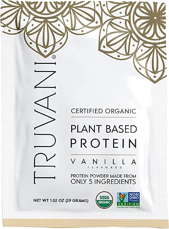 Truvani Vanilla Protein Powder - 1.02oz - Cozy Farm
