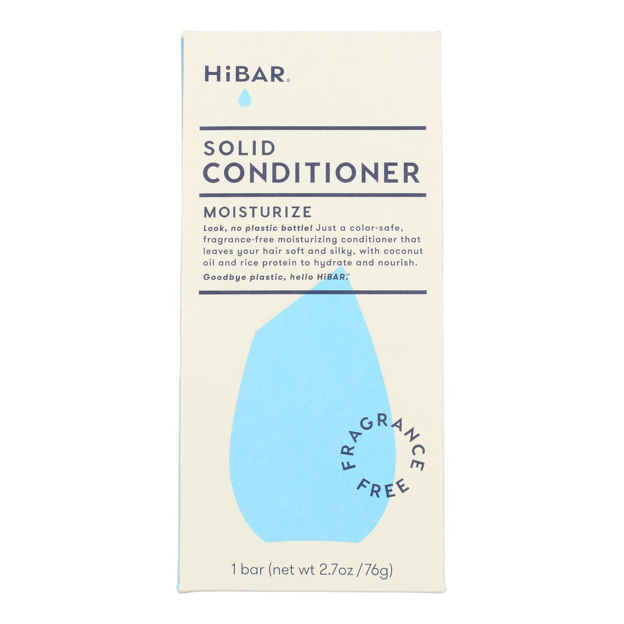 Hibar Solid Conditioner - Fragrance-Free - 2.7 Oz - Cozy Farm