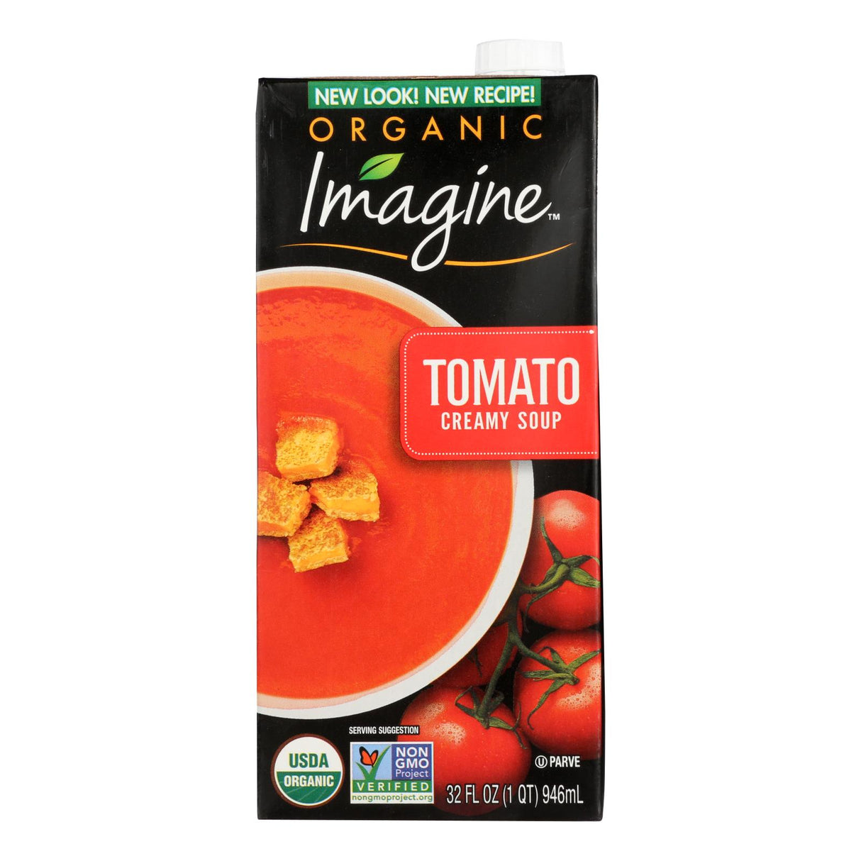 Imagine Foods Creamy Tomato Soup (Pack of 6-32 Fl Oz) - Cozy Farm