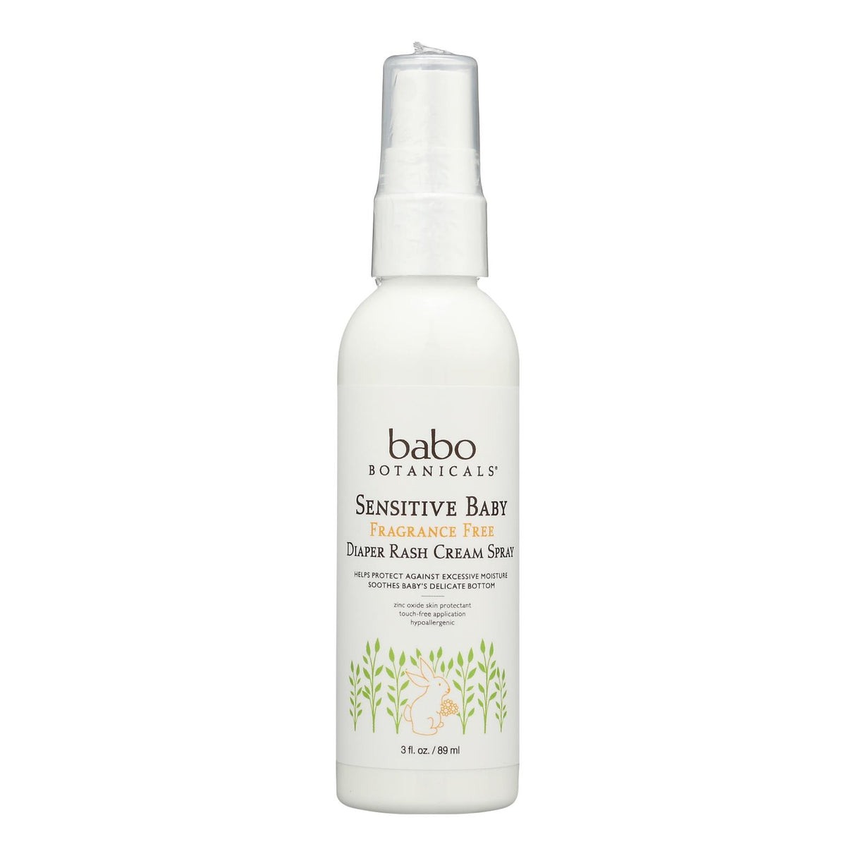 Babo Botanicals Unscented Diaper Cream Spray (Pack of 3) - Cozy Farm