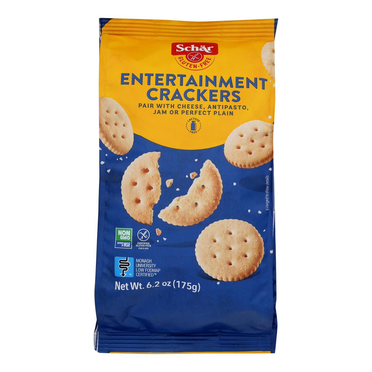 Schar Gluten Free Crackers, 6.2 Oz (Pack of 5) - Cozy Farm