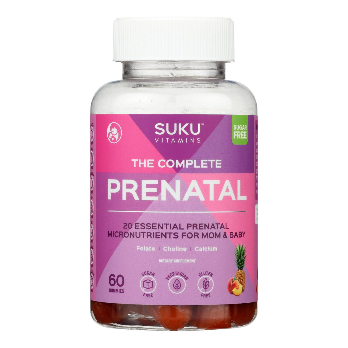 Suku Vitamins Prenatal Vitamin Gummies (60 Count) - Cozy Farm