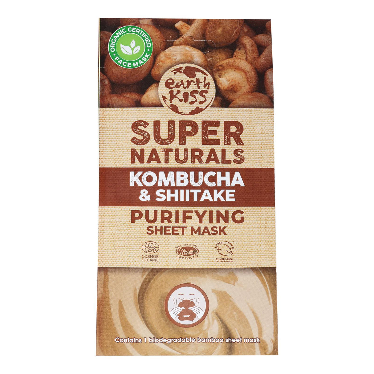 Earth Kiss Premium Quality Perfecting Sheet Masks - Case of 12 - Cozy Farm