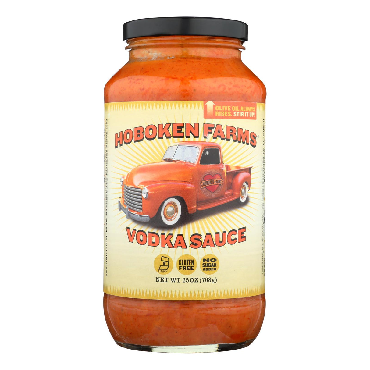 Hoboken Farms Big Boss Vodka Sauce (6 x 25 Oz. Bottles) - Cozy Farm