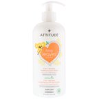 Attitude Baby 2-in-1 Bubble Wash and Shampoo, Pear Nectar, 16 Oz - Cozy Farm