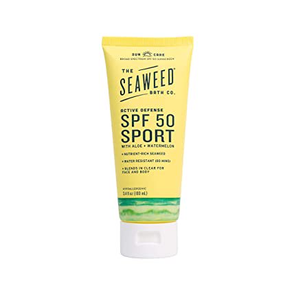 The Seaweed Bath Co Sunscreen Protect Defend Sport SPF50 - 3.4 Fl Oz - Cozy Farm