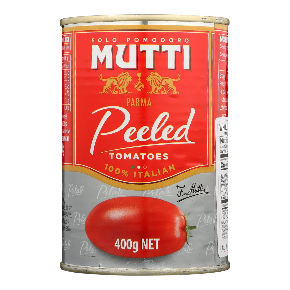 Mutti Peeled Whole Tomatoes (Pack of 12) 14 Oz - Cozy Farm