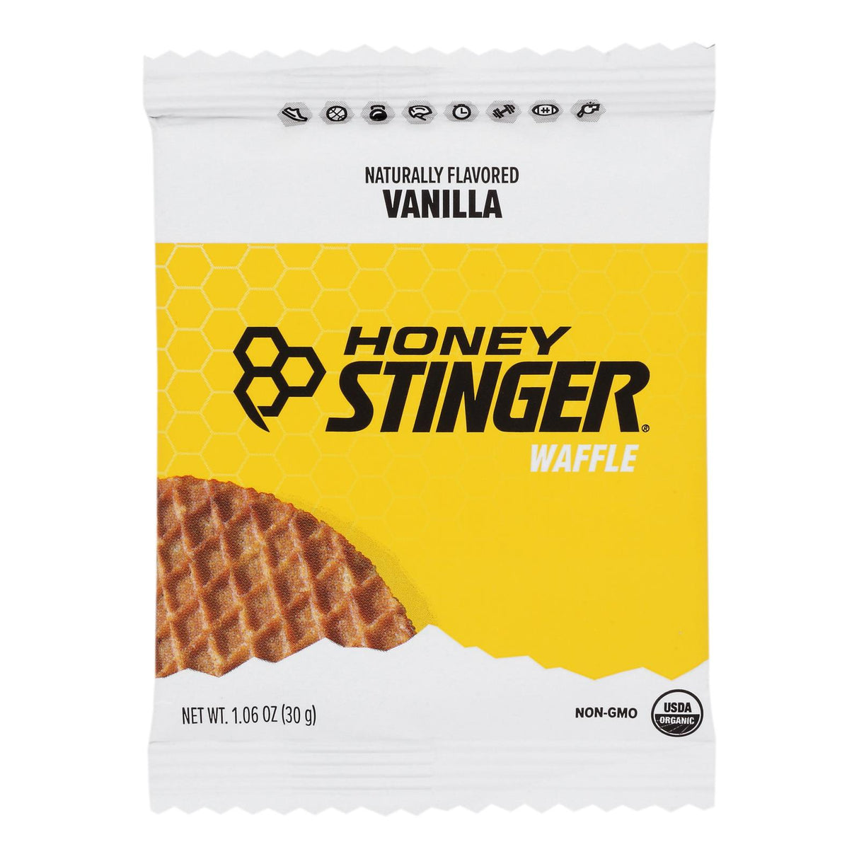 Honey Stinger Waffles - Vanilla Flavor, 12 Pack, 1.06 Oz Each - Cozy Farm