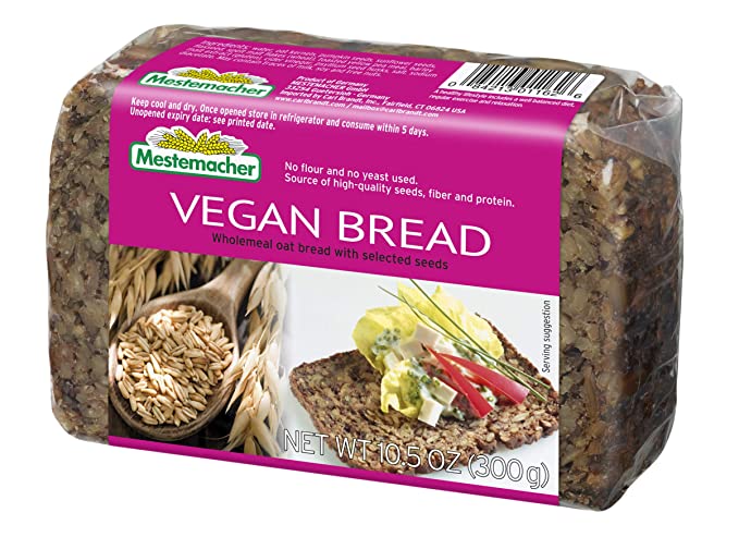 Mestemacher Vegan Whole Grain Bread - 9-10.5 Oz Pack - Cozy Farm