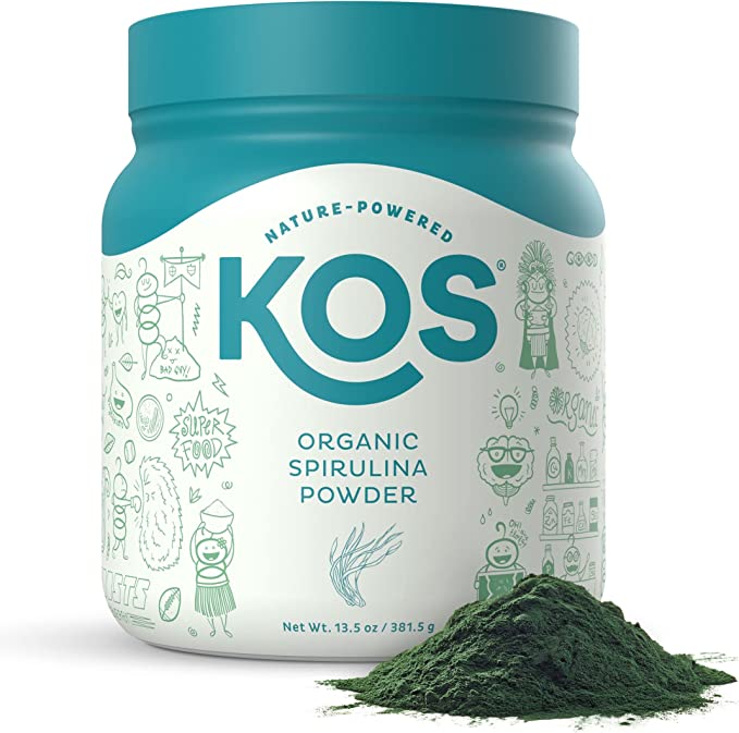 Kos Spirulina Gluten-Free Powder, 13.5 Oz - Cozy Farm
