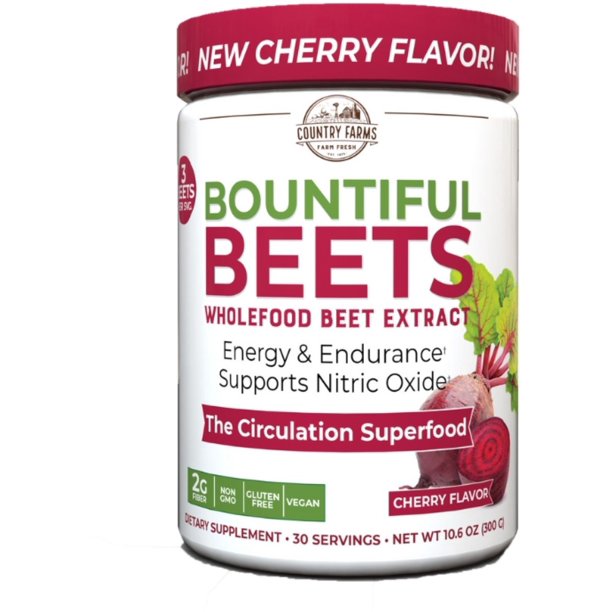 Country Farms Bountiful Beats Powder: Electrolyte-Rich Superfoods for Daily Well-being - 10.6 Oz - Cozy Farm