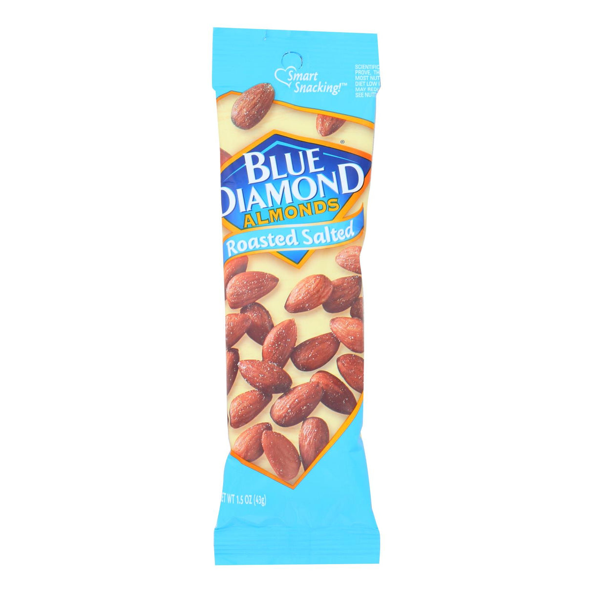Blue Diamond Roasted Salted Almonds, 1.5 Oz. (Case of 12) - Cozy Farm