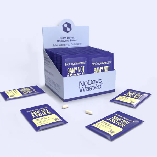 No Days Wasted - DHM Detox Recovery Support Supplement - 30 Day Supply - 60 Capsules - Cozy Farm