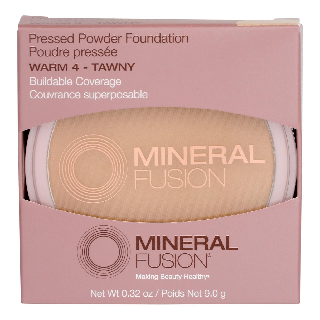 Mineral Fusion Warm Pressed Powder Foundation, 0.32 Oz - Cozy Farm