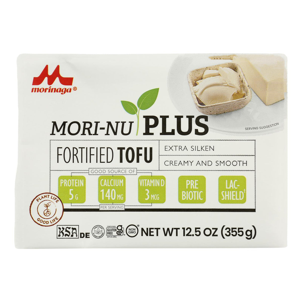 Mori-nu Tofu Fortified Plus (Pack of 12 - 12.5 Oz) - Cozy Farm