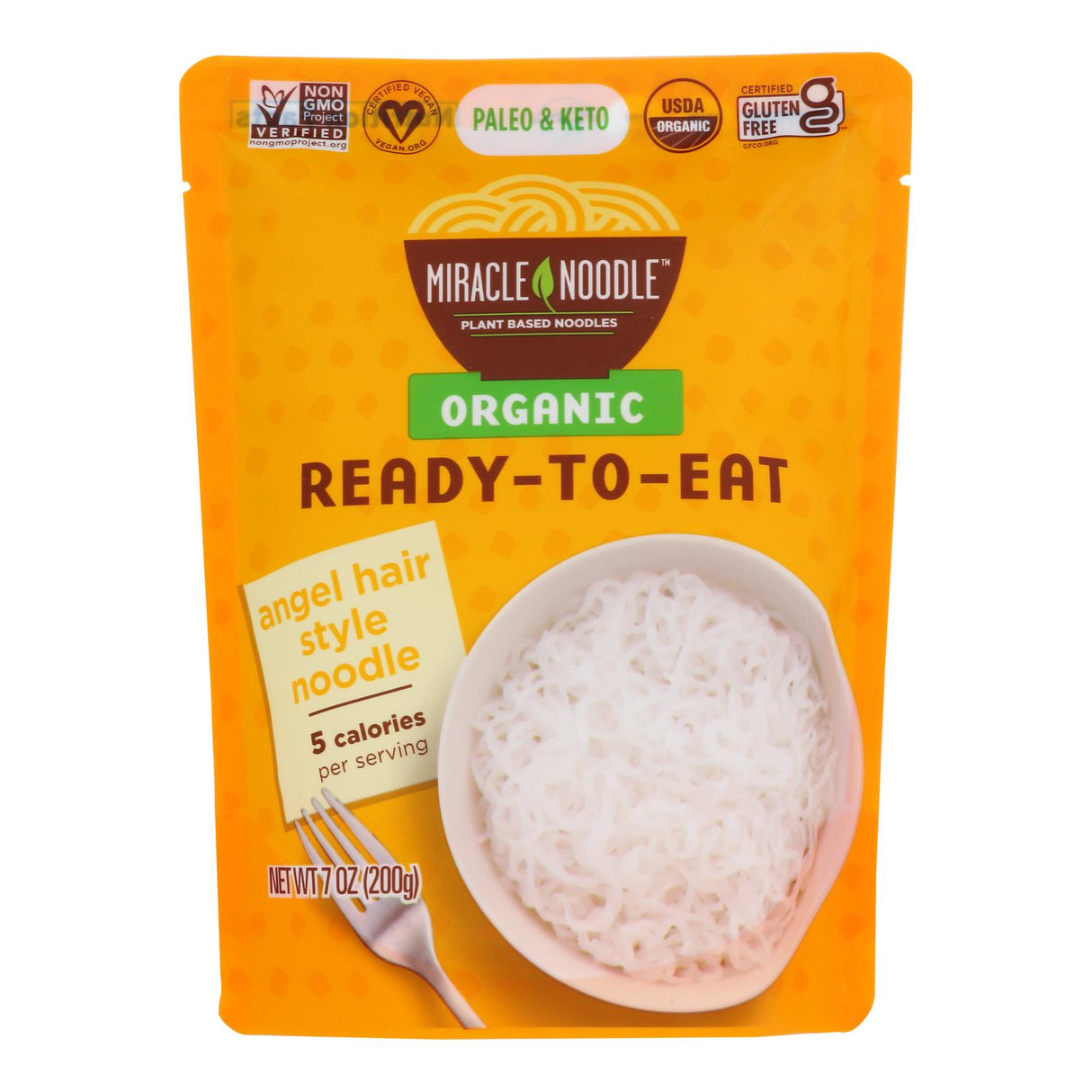 Miracle Noodle Angel Hair Noodles, 6 Pack, 7oz Each - Cozy Farm