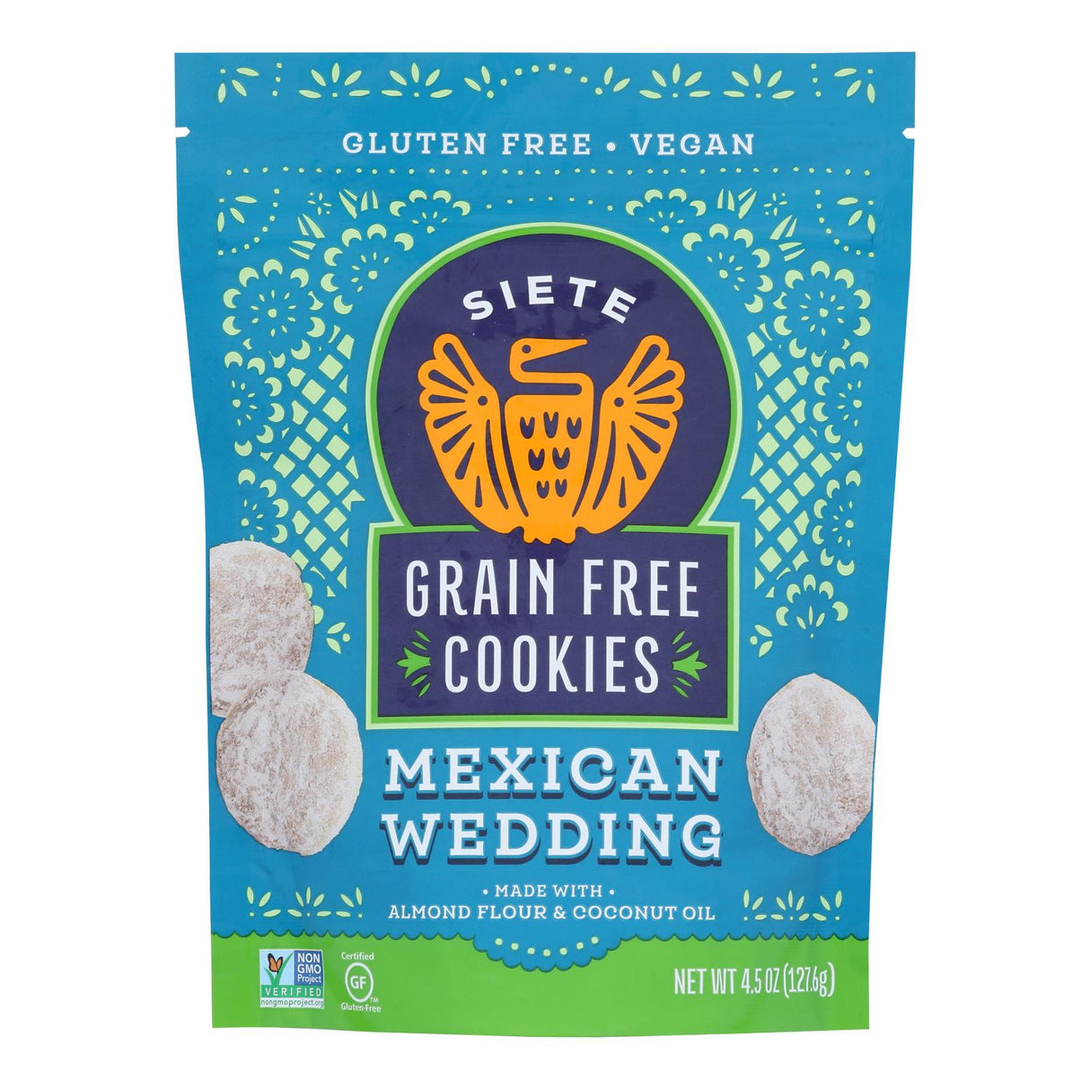 Siete Mexican Wedding Cookies, 10-Pack, 4.5 Oz - Cozy Farm