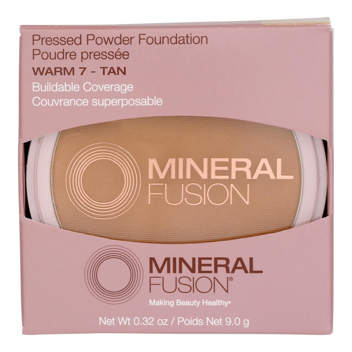 Mineral Fusion Pressed Base Warm Makeup - 0.32oz - Cozy Farm