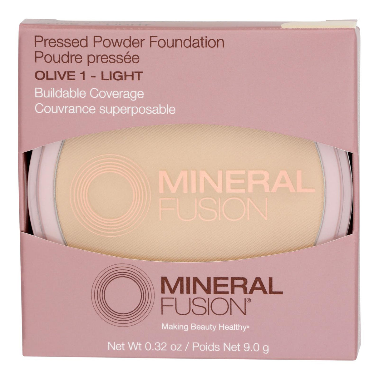 Mineral Fusion Pressed Base Olive - 0.32oz - Cozy Farm