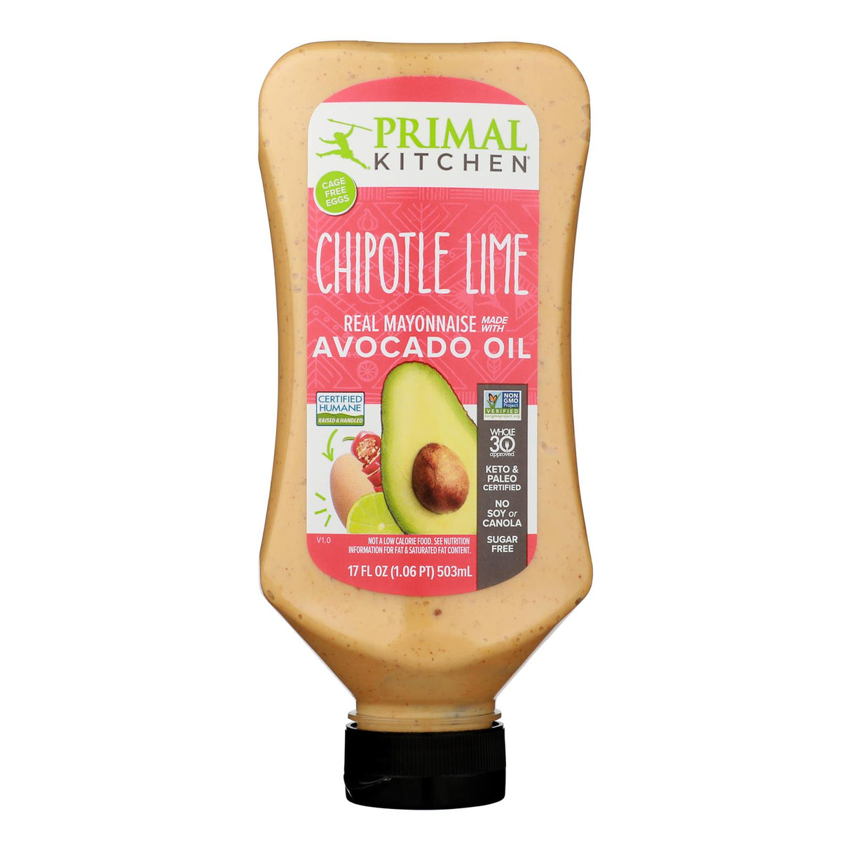 Primal Kitchen Avocado Lime Squeezes (Pack of 6) - Cozy Farm