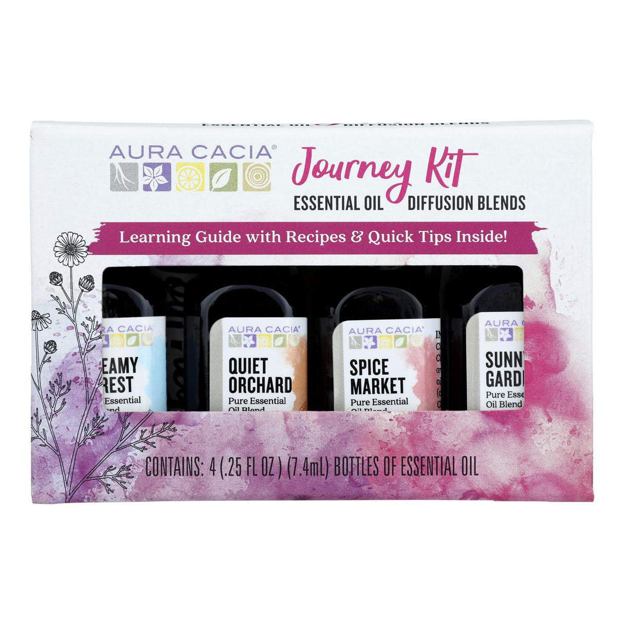Aura Cacia Essential Oil Diffuser Kit for Aromatherapy - Cozy Farm