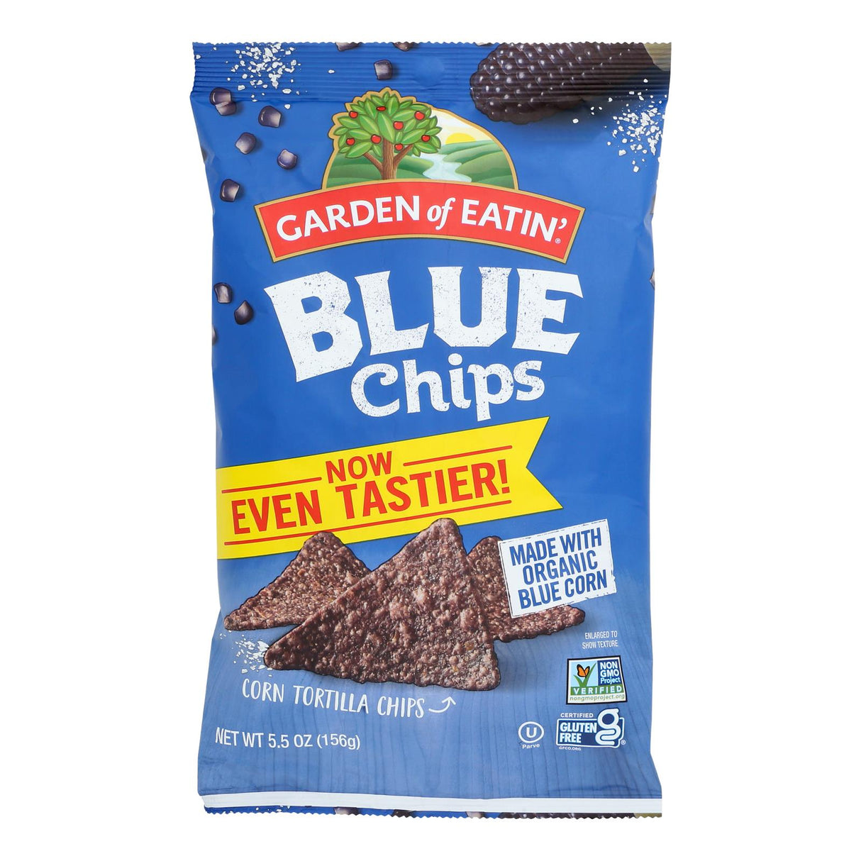 Garden of Eatin' Blue Corn Tortilla Chips, 12 - 5.5 oz Bags - Cozy Farm