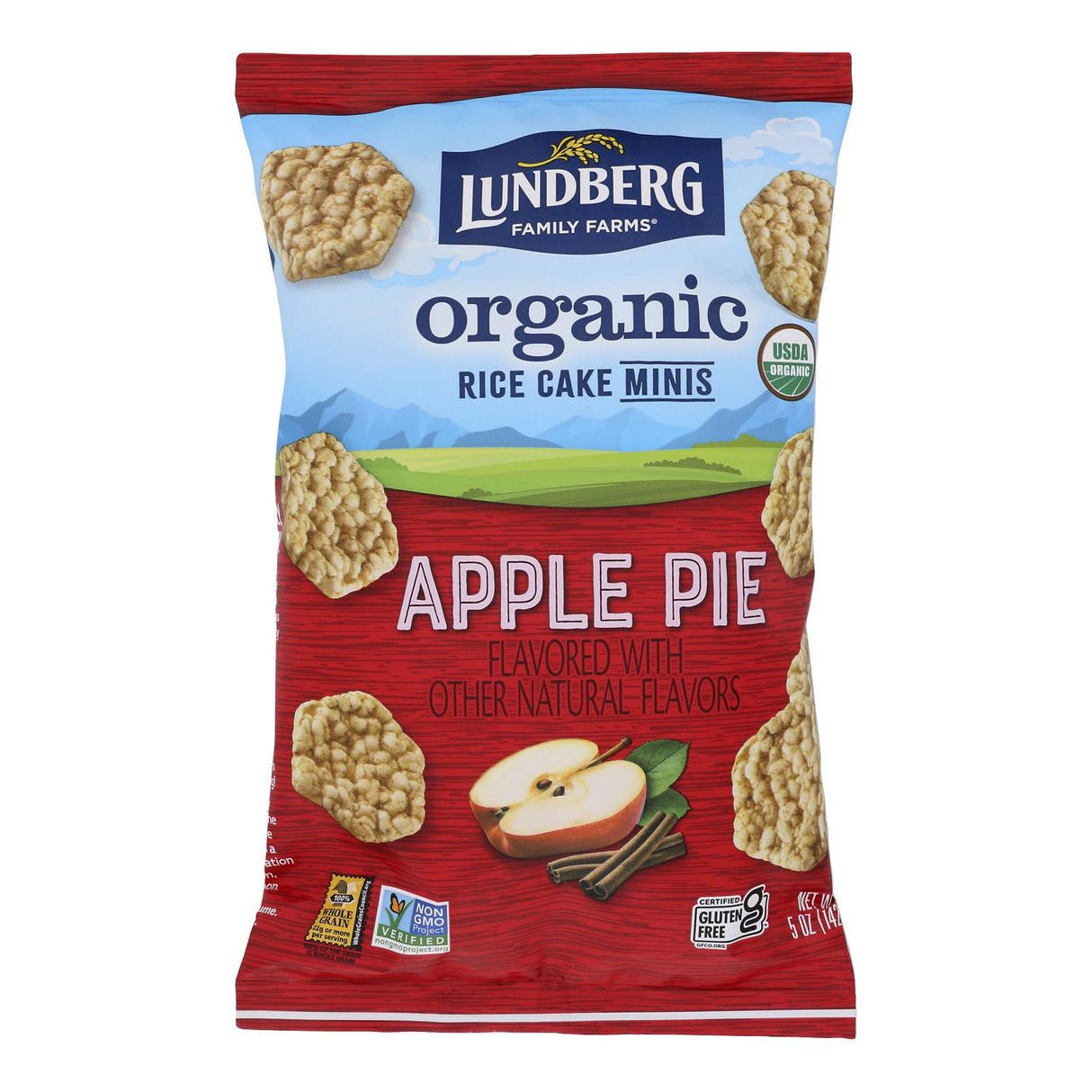 Lundberg Family Farms - 6-Pack Mini Apple Pies (5 Oz Each) - Cozy Farm
