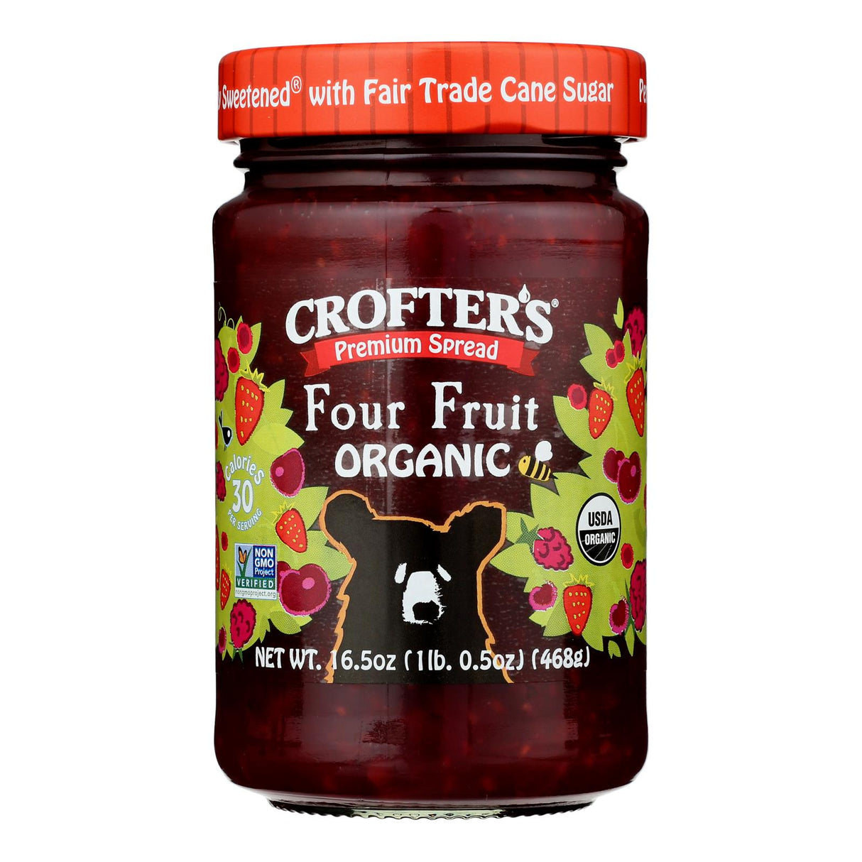 Crofters Premium Spreadable Fruit, 6x16.5 Oz - Cozy Farm